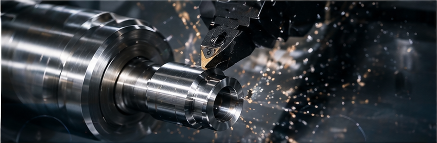 CNC turning lathe — toczenie CNC, precyzyjne tuleje i złączki, precision turned parts ANDUR Poland