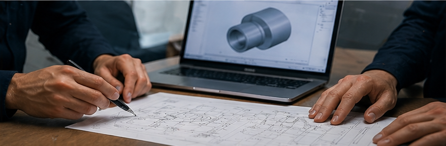Technical advisory CNC — doradztwo techniczne, DFM analysis, material selection, cost optimisation machining Poland